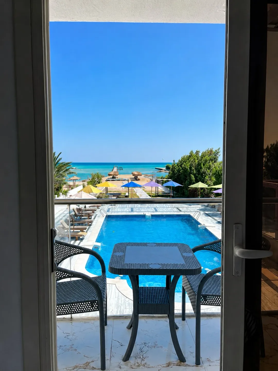 New studio with panoramic sea view + beach — Hurghada · Al Ahyaa, Egypt — photo 2