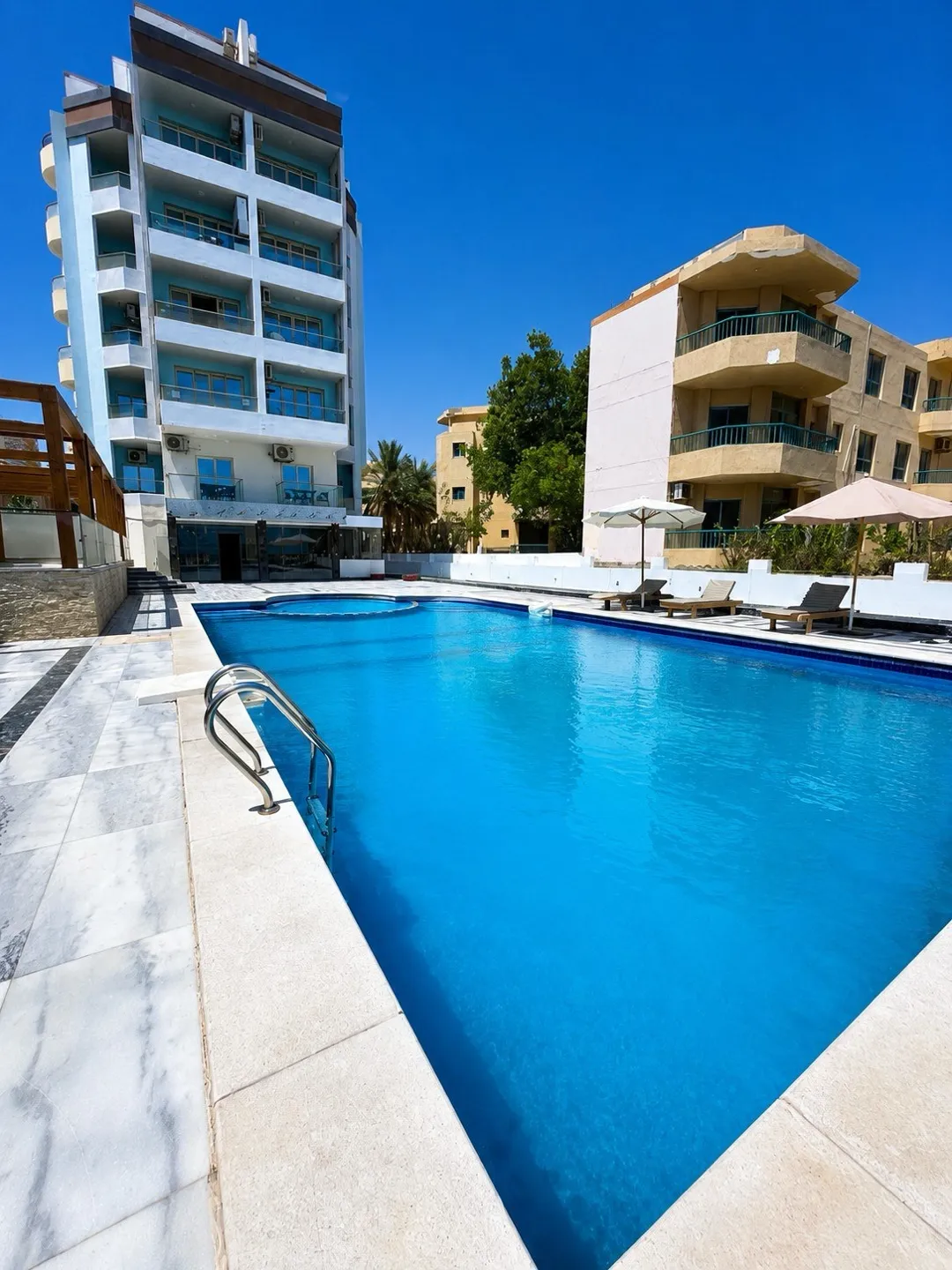 New studio with panoramic sea view + beach — Hurghada · Al Ahyaa, Egypt — photo 4