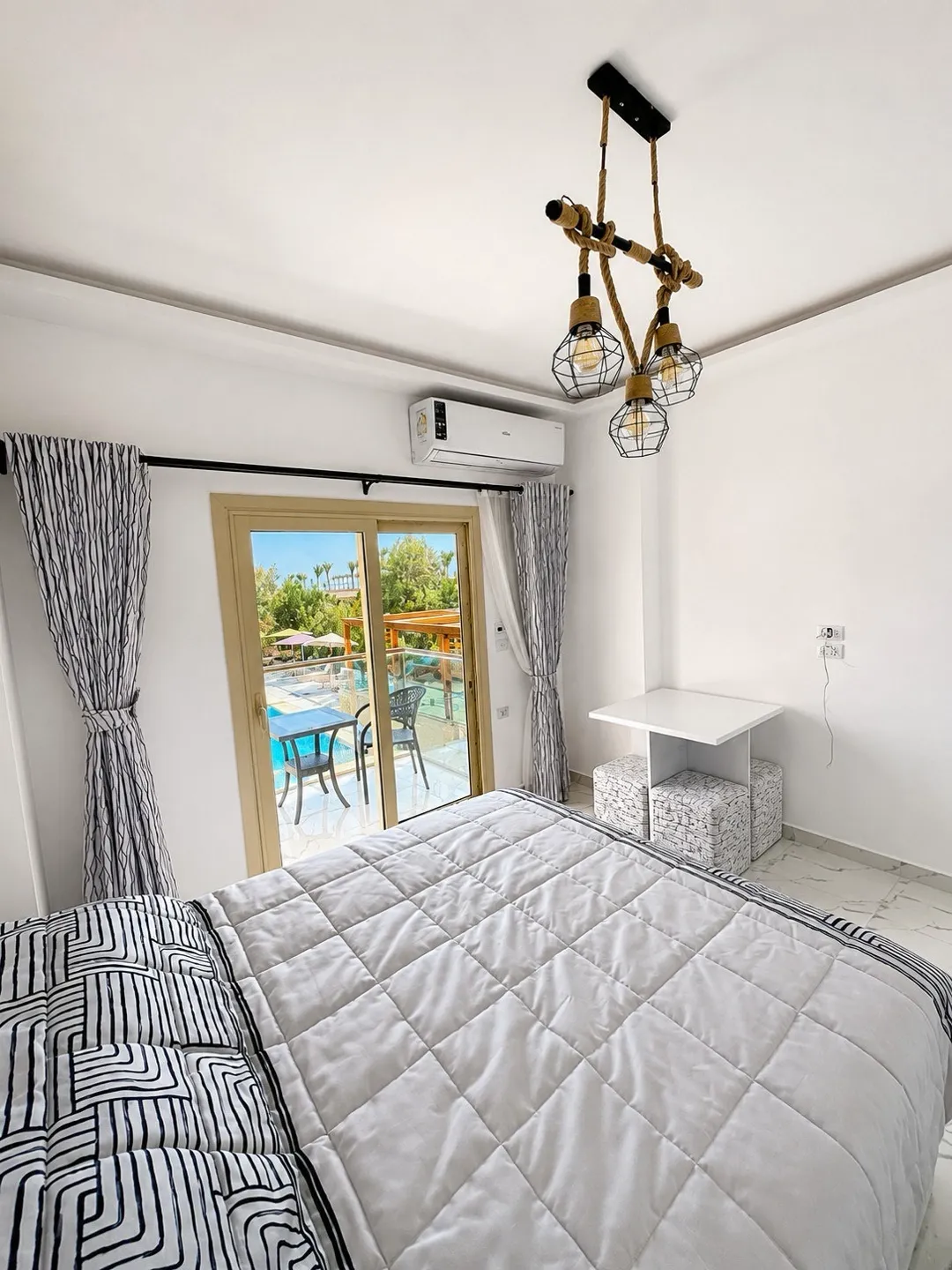 New studio with panoramic sea view + beach — Hurghada · Al Ahyaa, Egypt — photo 5