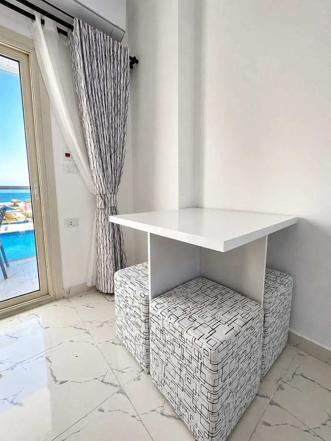 New studio with panoramic sea view + beach — Hurghada · Al Ahyaa, Egypt — photo 7