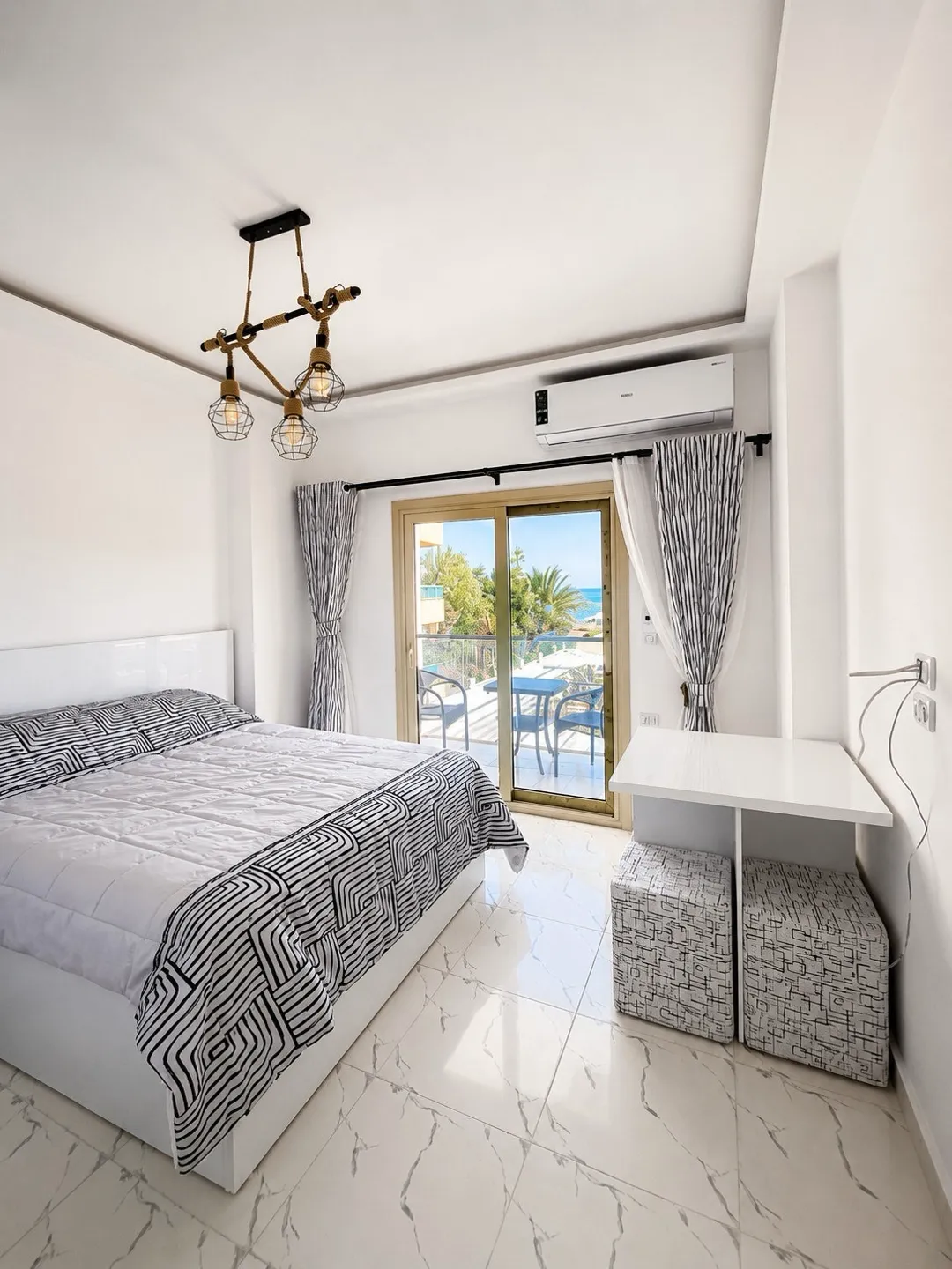 New studio with panoramic sea view + beach — Hurghada · Al Ahyaa, Egypt — photo 8
