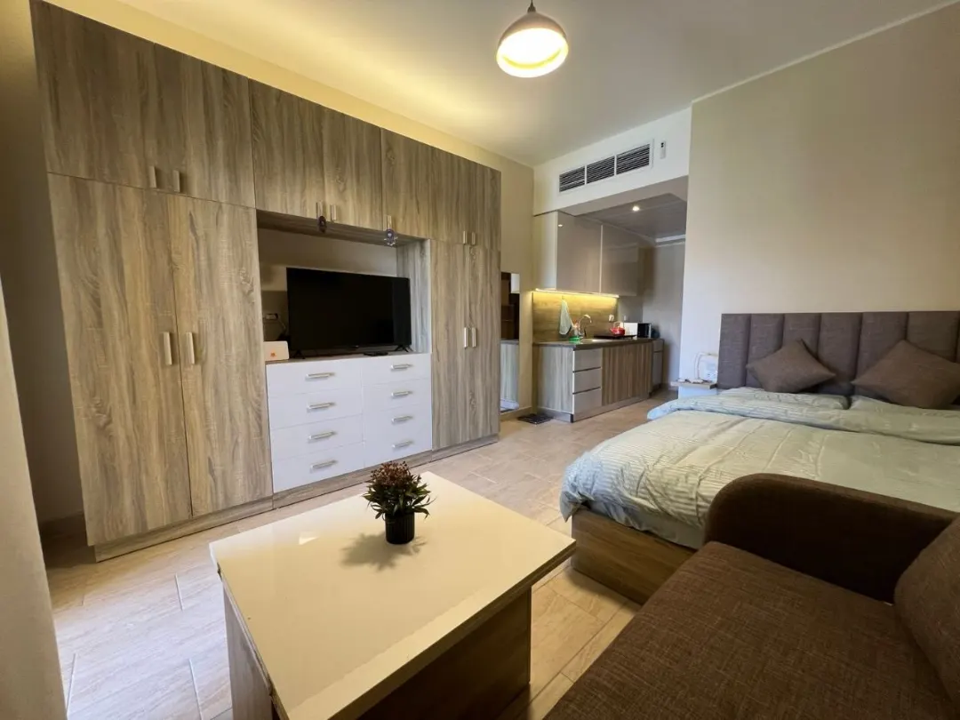 New studio in AlDau Heights, fresh renovation — Hurghada · Sakkala, Egypt — photo 2