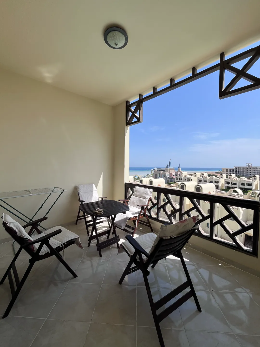 Apartment in a hotel with a stunning sea view